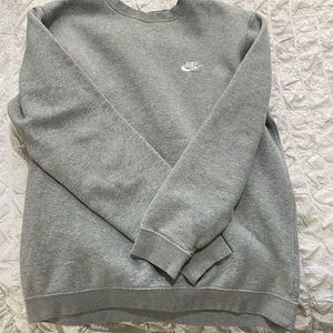Vintage Nike Grey Sweatshirt - Oversized